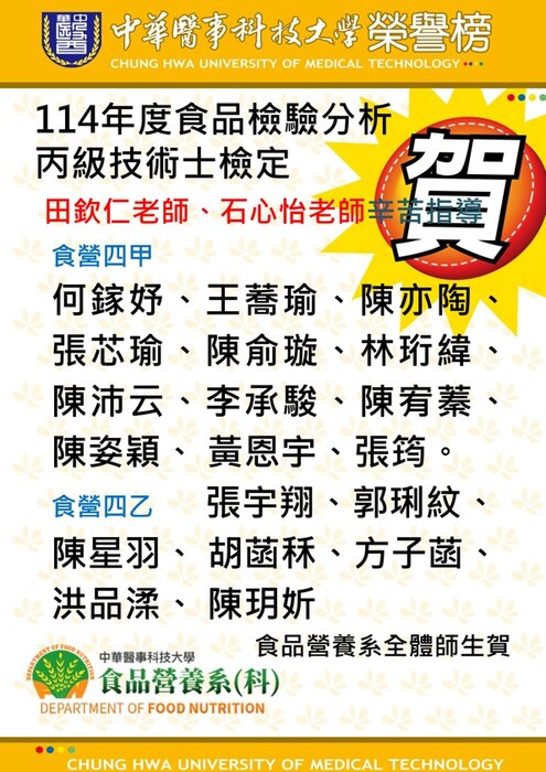 通過名單圖片